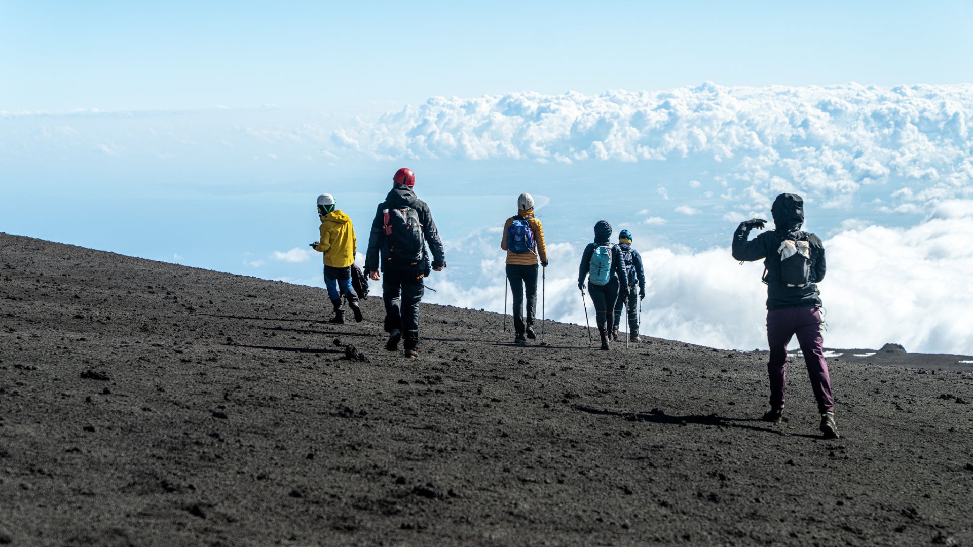 Etna trekking alle zone sommitali